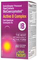 BioCoenzymated Active B Complex, 60 Capsules