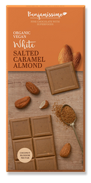 White Salted Caramel Chocolate Bar