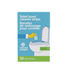Toilet Bowl Cleaner Strips, Fresh Lime 36 Pack
