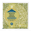 Organic White Rice Paper Spring Roll Wraps, 22 Pieces
