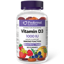 Vitamin D 1000IU, 90 Gummies