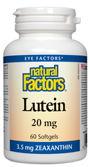 Lutein 20mg, 60 Softgels