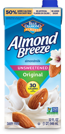 Almond Breeze Unsweetened Original, 946mL