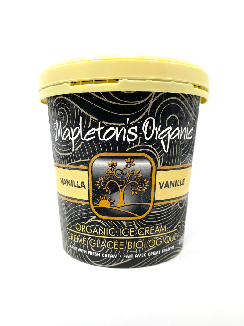 Organic Vanilla Ice Cream, 473mL