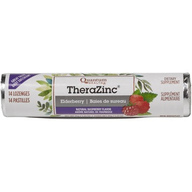 TheraZinc Lozenges, Elderberry 12 Lozenges