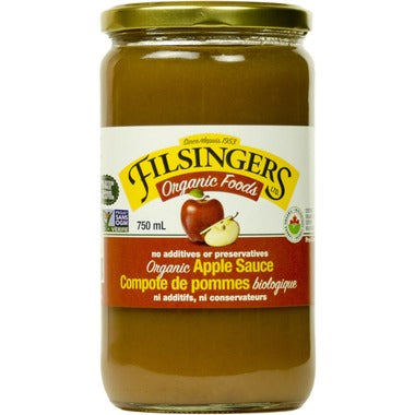 Organic Apple Sauce, 750mL