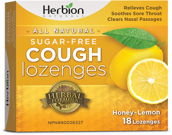 Sugar-Free Lemon Cough Lozenges, 18 Lozenges