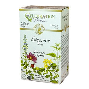 Organic Licorice Root, 24 Tea bags