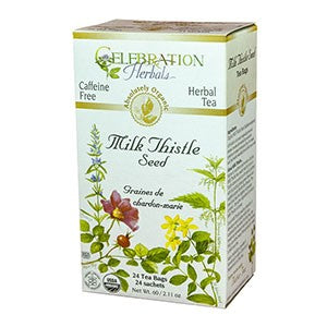 Organic Milk Thistle Seed, 24 Tea bags