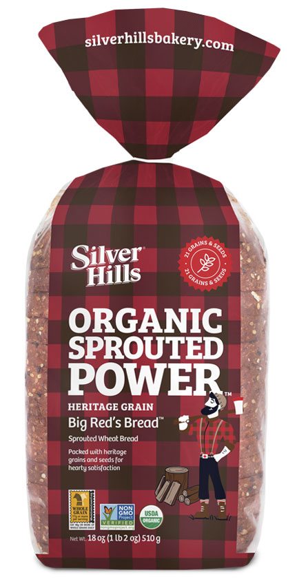Sprouted Power Organic Big Red's Bread