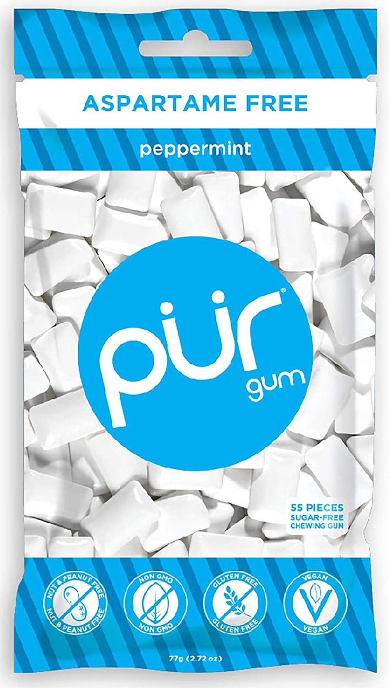 Peppermint Gum, 55 Pieces