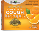 Sugar-Free Orange Cough Lozenges, 18 Lozenges