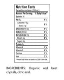 Red Beet Crystals, 200g