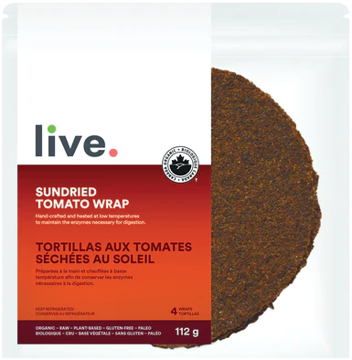 LIV WRAP SUNDRIED TOMATO