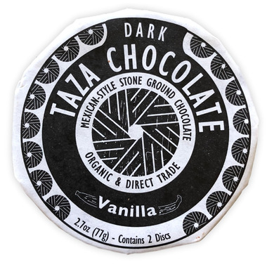 Vanilla Chocolate Discs, 77g