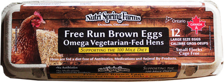 Free Run Brown Eggs, 1 dozen