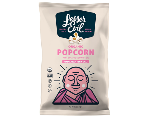 Popcorn with Coconut Oil & Himalayan Pink Salt, 140 g