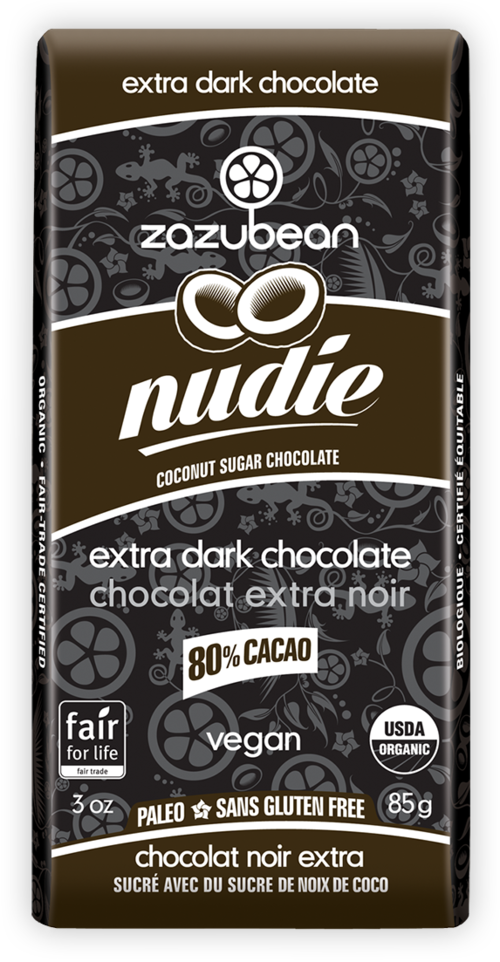 Nudie, 80% Chocolate Bar