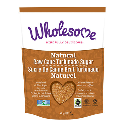 Natural Raw Cane Turbinado Sugar, 680g