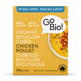 Organic Bouillon Cubes, Low Sodium Chicken 54g