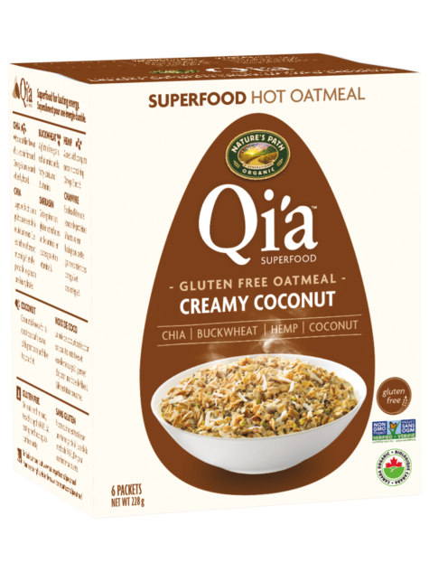 Qi's Creamy Coconut Oatmeal, 228g