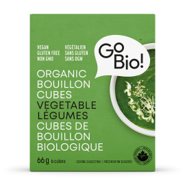 Organic Bouillon Cubes, Vegetable 66g