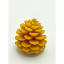 Pinecone Beeswax Candle