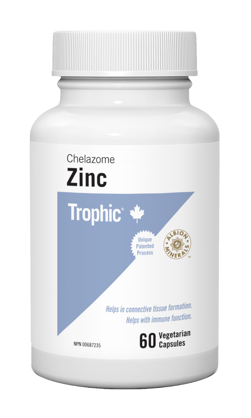 Zinc Chelazome 30mg, 60 Capsules