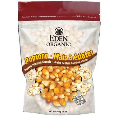 Organic Popcorn, 566g