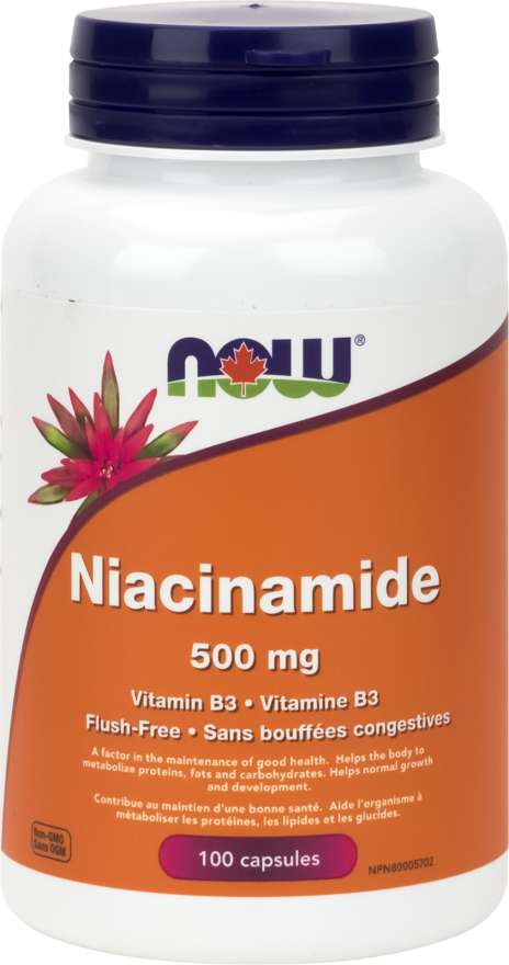 Niacinamide 500mg, 100 Capsules