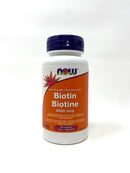 Biotin 5000mcg, 60 Capsules