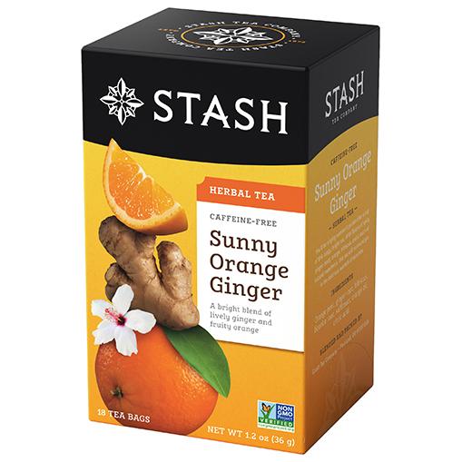 Sunny Orange Ginger, 18 Tea Bags