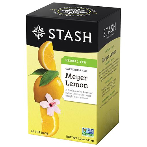 Meyer Lemon Herbal Tea, 18 Tea Bags