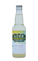 Lemon Ginger Kombucha, 375mL