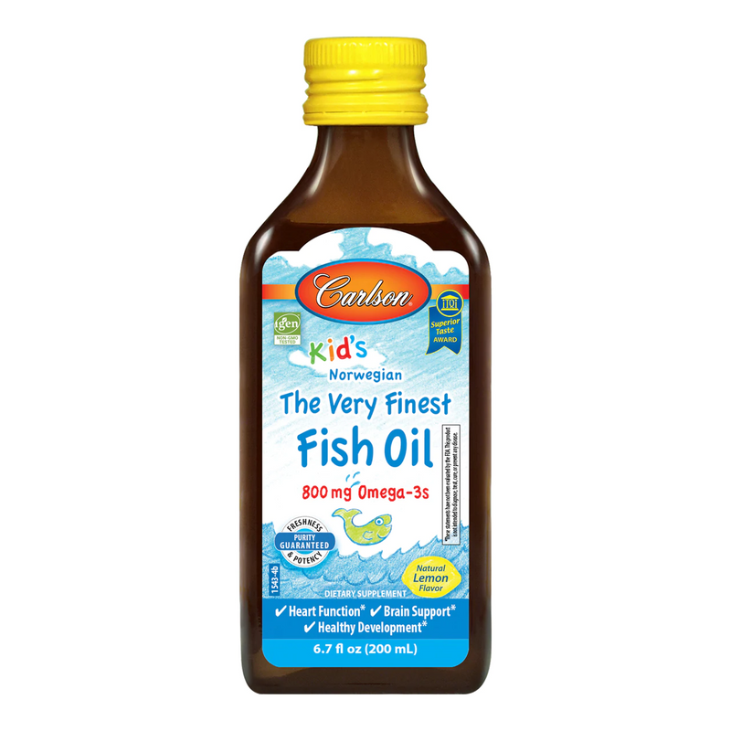 Kids Fish Oil, Lemon 250mL