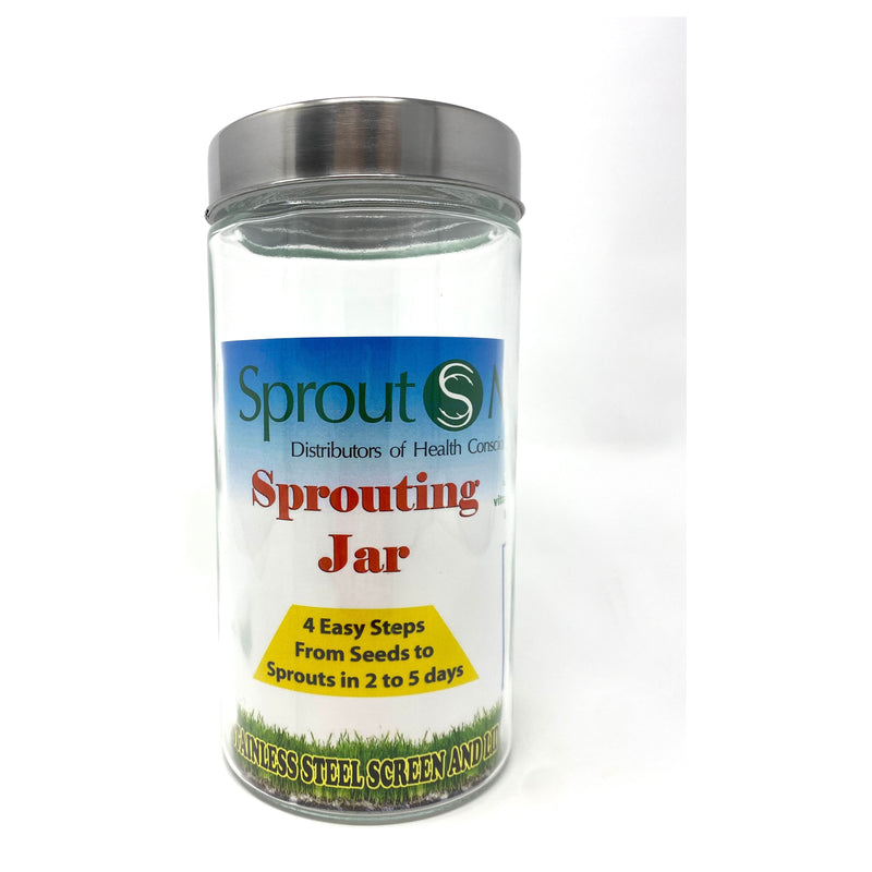 Glass Sprouter Jar 2L