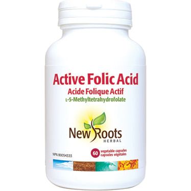 Active Folic Acid, 60 Capsules