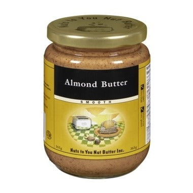 Almond Butter, Smooth, 365g