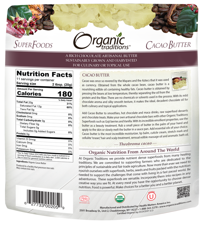 Cacao Butter, 227g