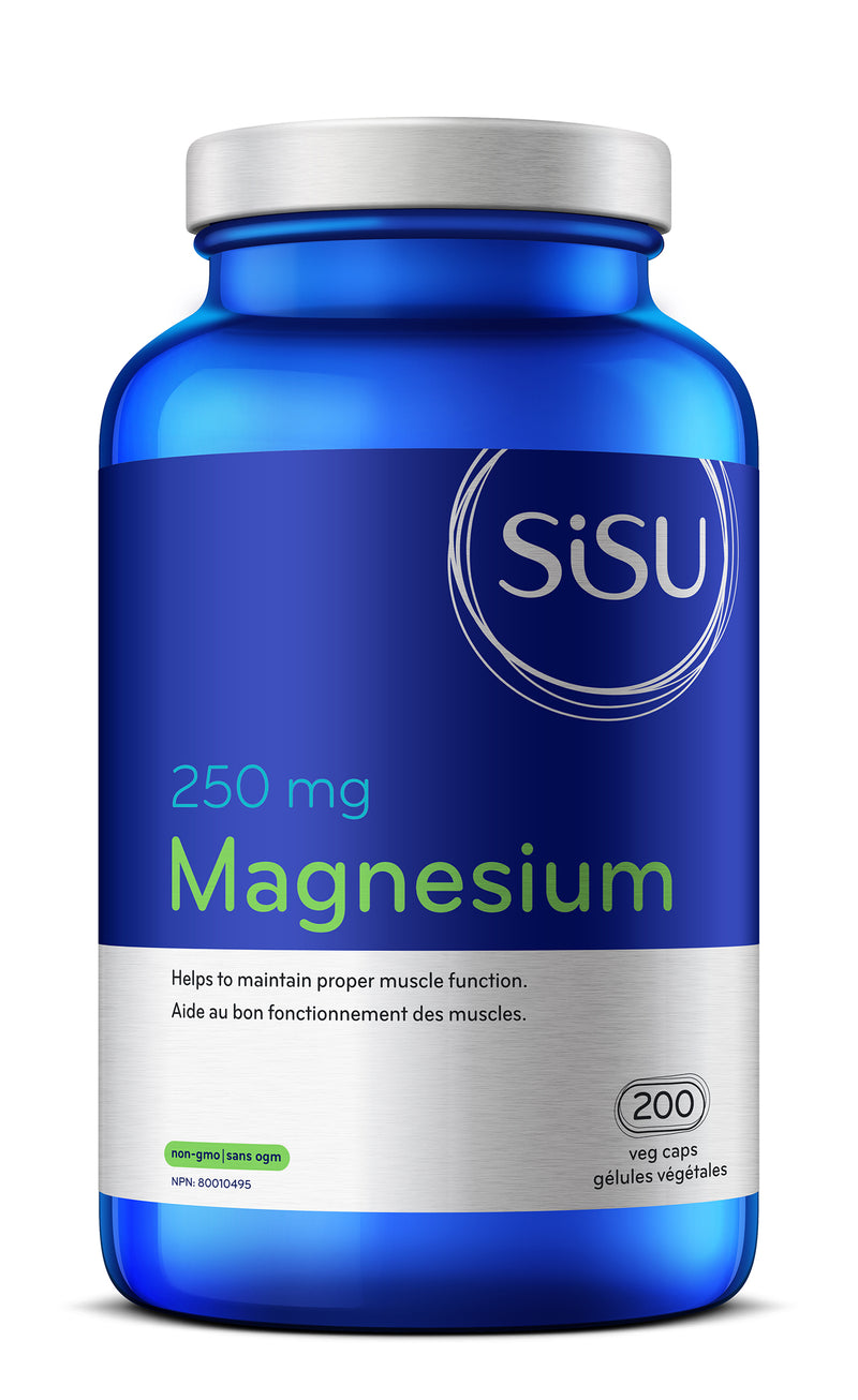 Magnesium 250mg, 200 Capsules