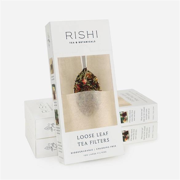Loose Leaf Tea Sachet Filters, 100 Pack