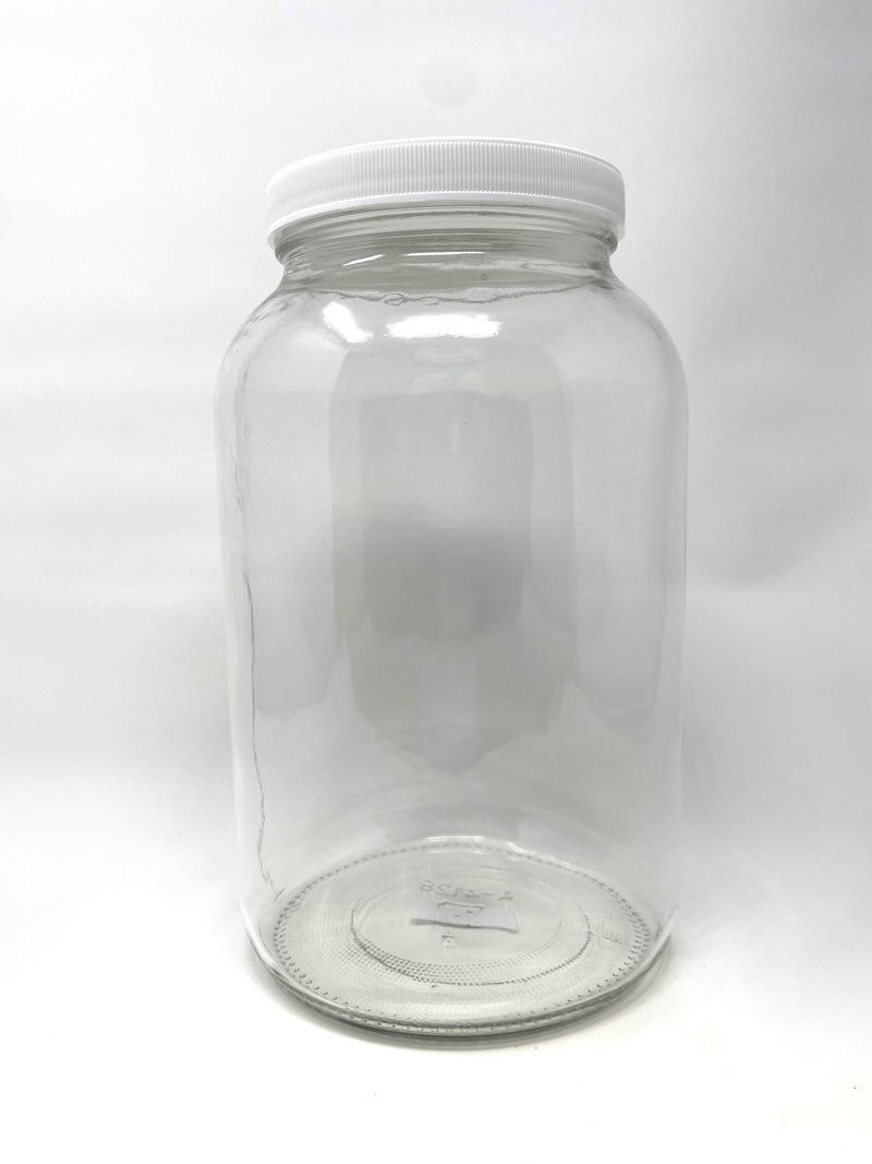 Wide Mouth Glass Jar, 3.78L