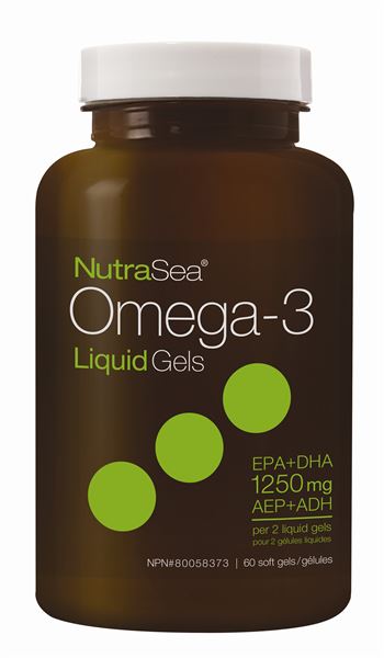 NutraSea - Omega-3, 60 Softgels