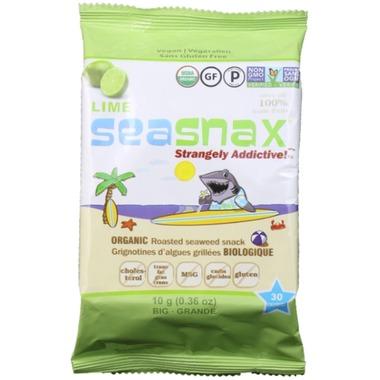 Organic Roasted Seaweed Snack, Lime 10g