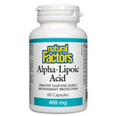 Alpha-Lipoic Acid 400mg, 60 Capsules