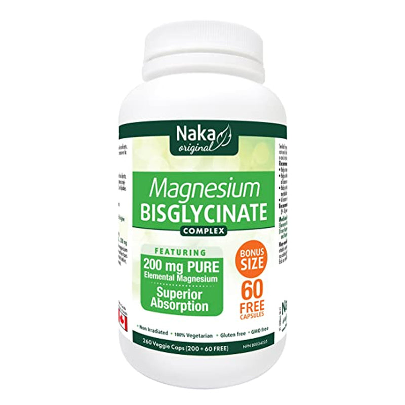 Magnesium Bisglycinate, 260 Capsules