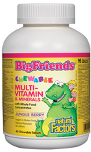 Big Friends Chewable Multivitamin, Berry 60 Tablets