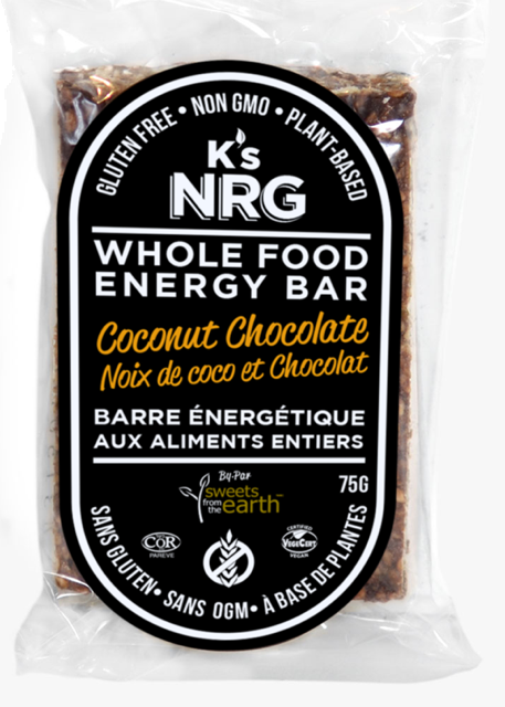 K's NRG Bars Coconut Chocolate, 75g