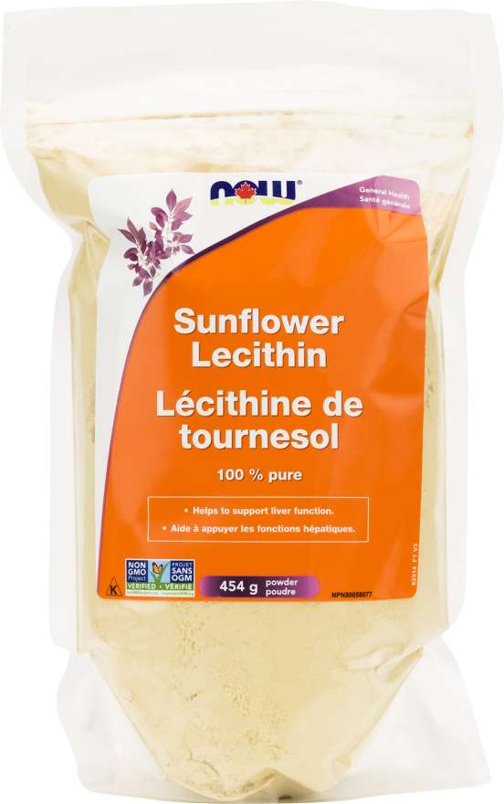 Sunflower Lecithin Powder, 454g