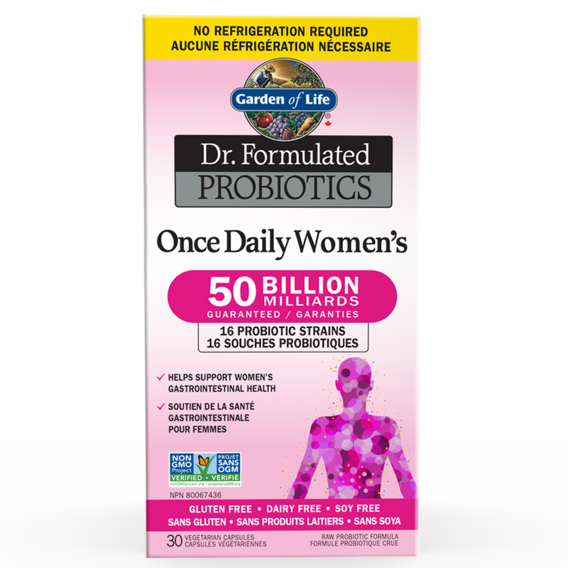 Dr. Formulated Probiotic Once Daily Women's, Shelf Stable 30 Capsules